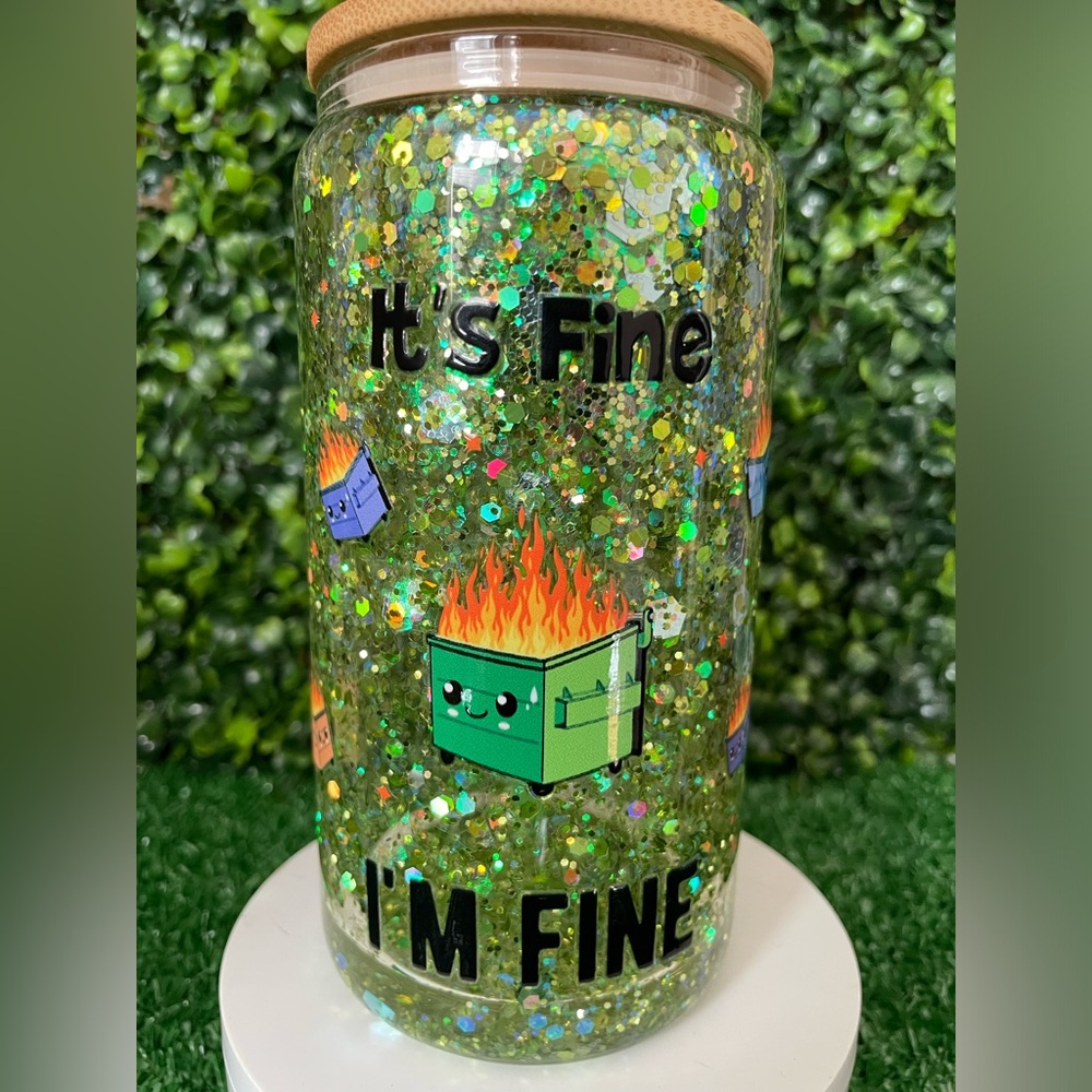 Snowglobe cup